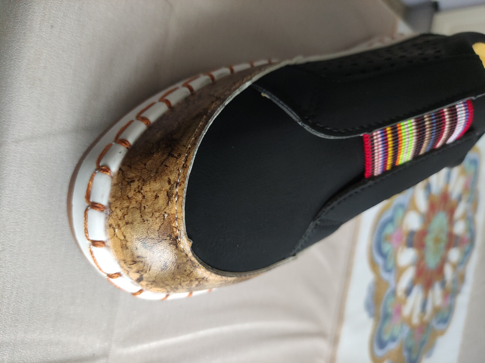 Women Slip On Pumps Soft Trainers Loafers Ladies Sneaker Fashion Flat