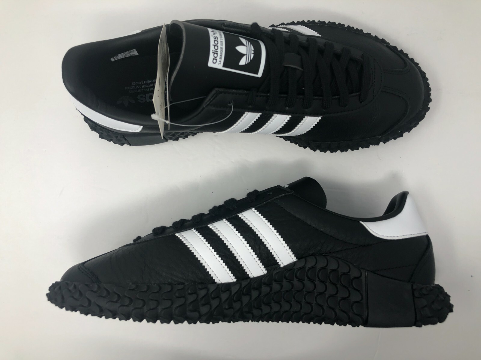 adidas black white