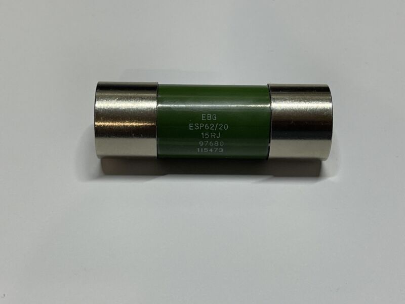 EBG Miba ESP Pulse Precharge Resistor ESP62/20 15RJ 40W 15 Ohm 5% Siemens
