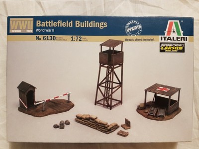 Italeri 6130 Battlefield Buildings Scala 1:72