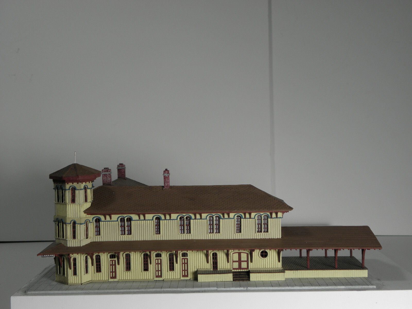 Laser Art BY Branchline Trains N Scale Canaan Station ( Housatonic RR)