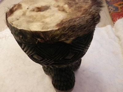 Afrikanische Buschtrommel Trommel Handarbeit - african Deko