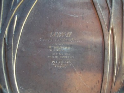 Vintage West Bend Serv-It Roaster Broiler Server / Ducks & Cattails Relief