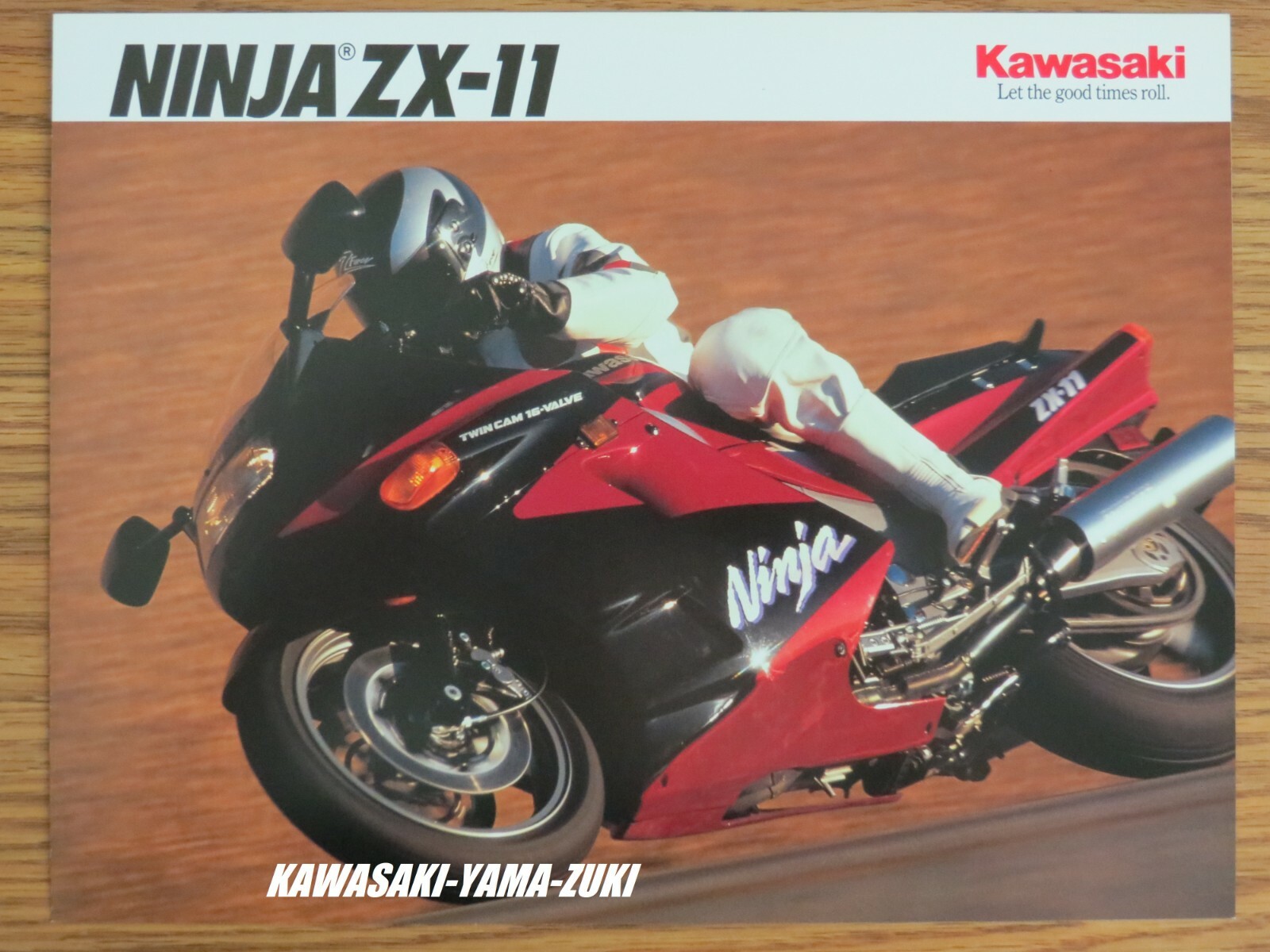 NEW - 1991 ZX11 ZX1100-C2 Ninja Kawasaki Sales Brochure [OEM NEW - 1991 ZX11 ZX1100-C2 Ninja Kawasaki Sales Brochure [OEM