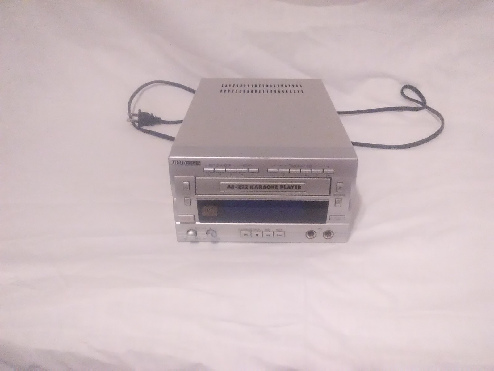 AudioStream AS-222 Karaoke Player CD Audio&Video Output Jacks )(*^@@@f3
