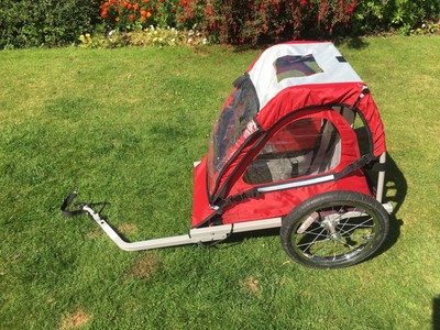 halfords bike trailer stroller kit