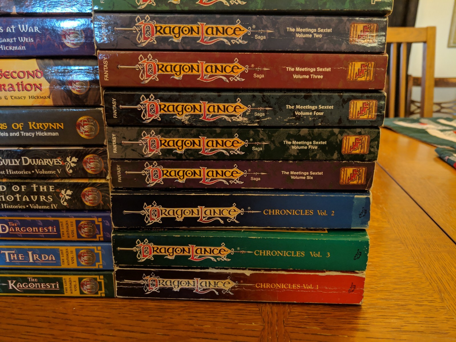 Huge Lot of 59 Dragonlance Paperbacks Multiple Complete Series GUC Fantasy Novel