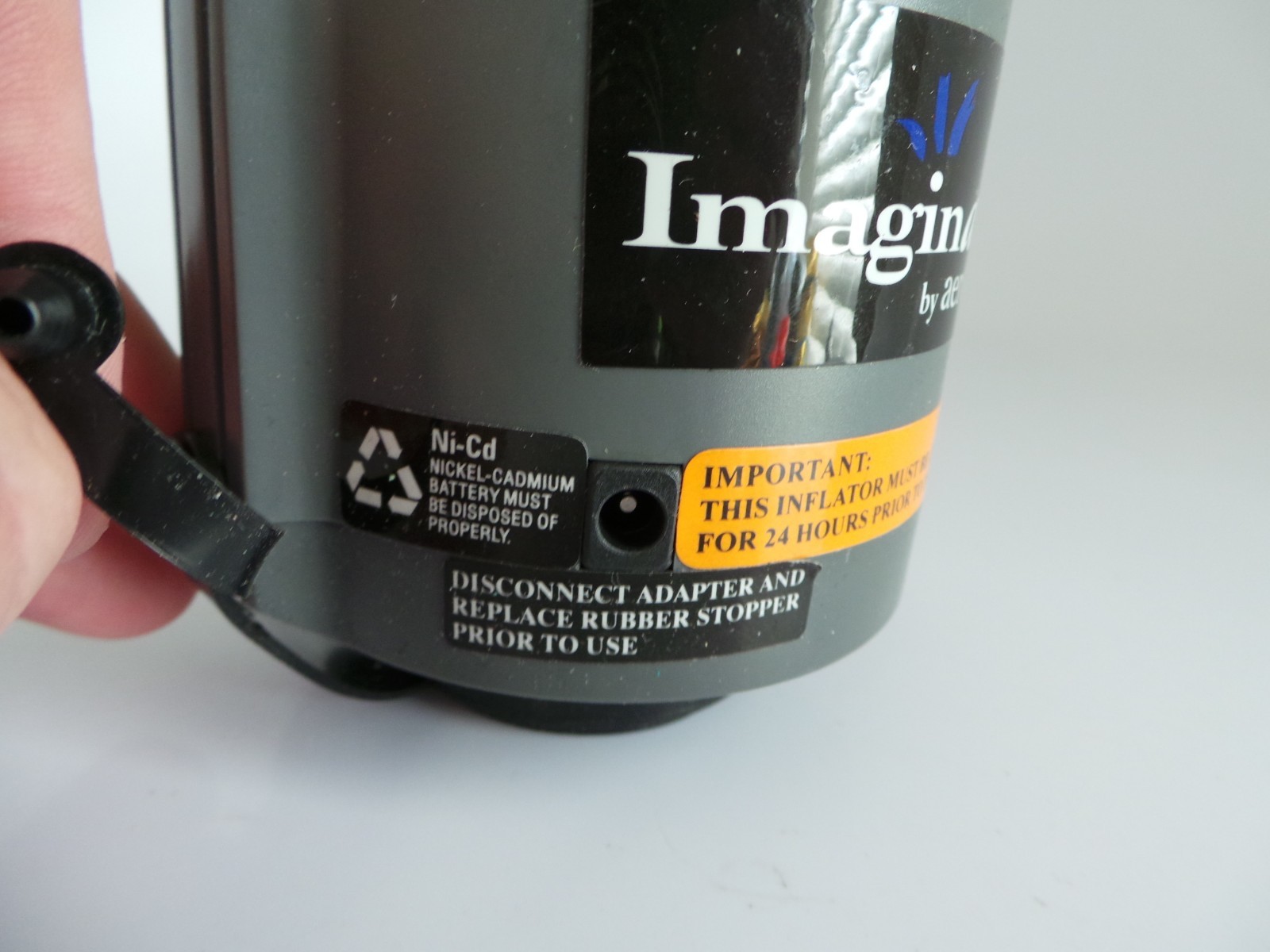 Aero Imaginair Aerobed Ni-Cd Rechargeable Air Mattress Pump