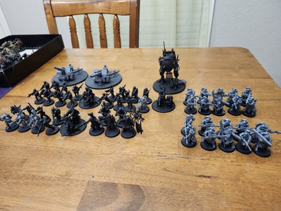 Imperial Guard converted and themed Traitor guard! Warhammer 40k Astra Militarum