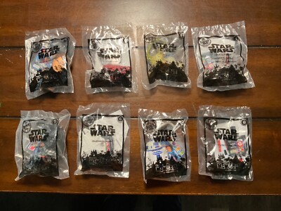 Vintage 2010 McDonalds Star Wars Complete Set Sealed