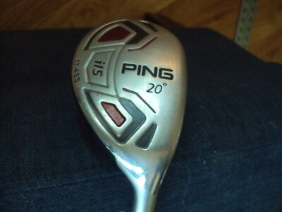Ping I15 20 deg hybrid TFC700H stiff 40''