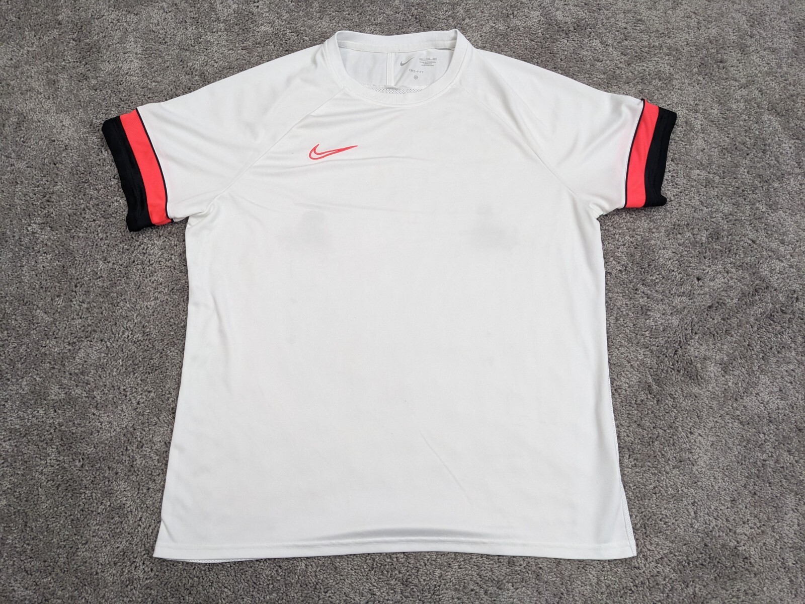 Nike Dri Fit T Shirt Mens XXL White Short Sleeve Athletic