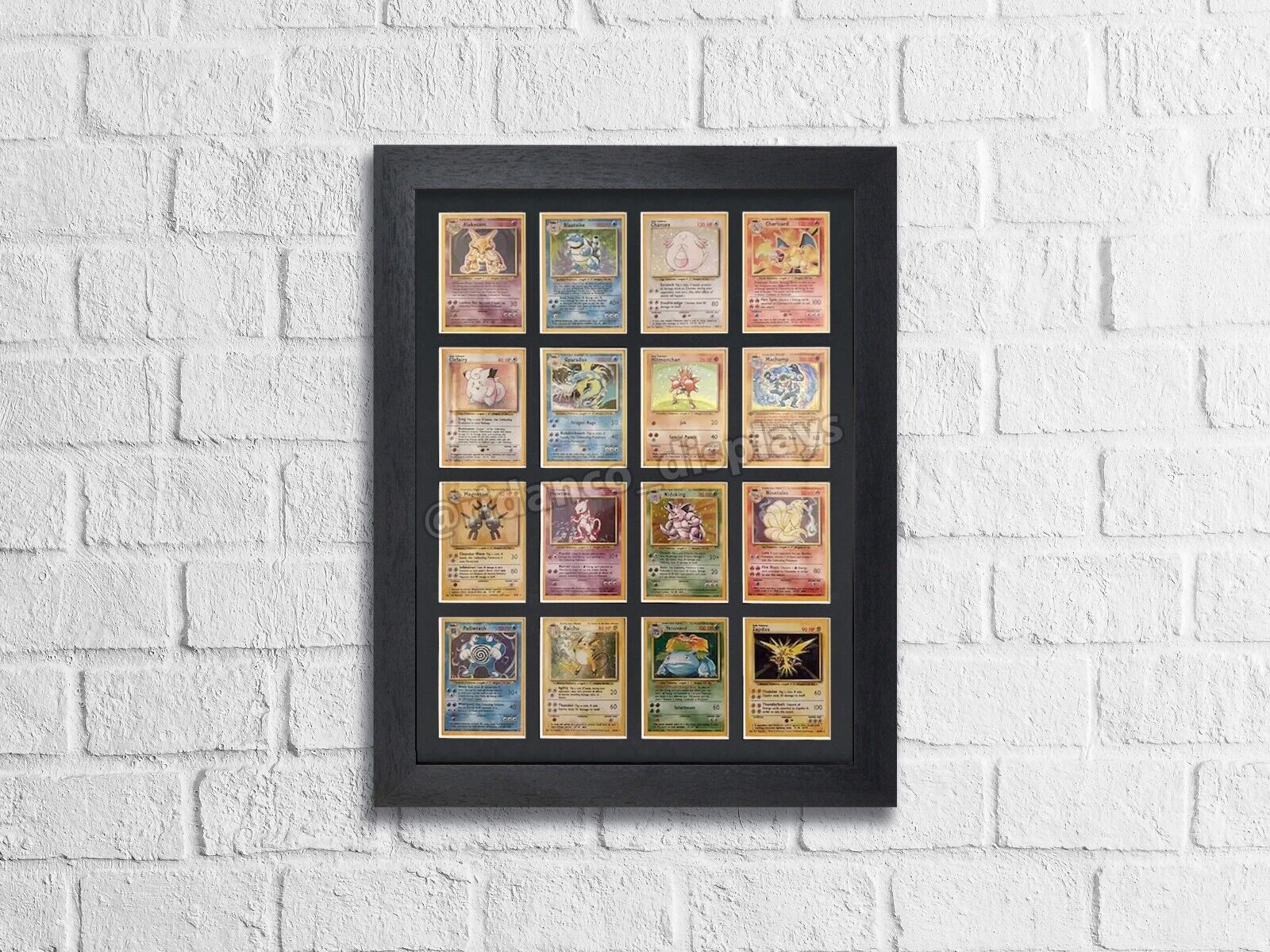 Black 16 Trading Card Frame for TCG, Pokemon, MTG, Sports Black 16 Trading Card Frame for TCG, Pokemon, MTG, Sports