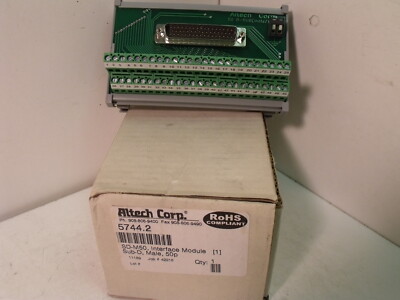 NIB Altech 5744.2 SD-M50 50 Pin Sub-D Interface Module