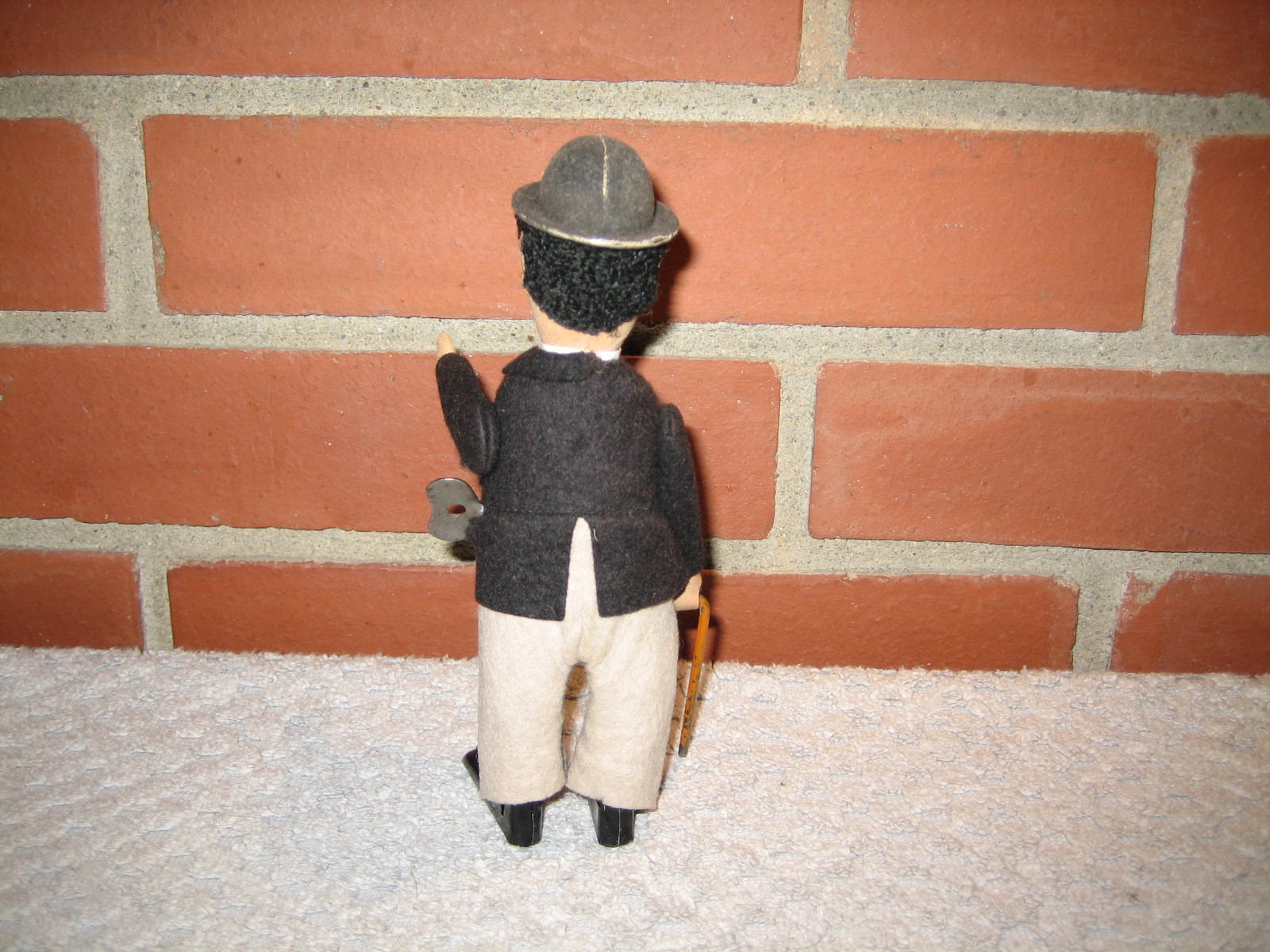 Charlie Chaplin Schuco Wind up Toy - Germany - Works Great! Excellent Condition!