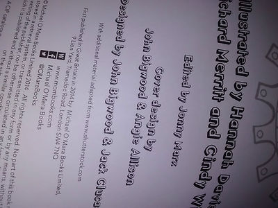 Colour Therepy Book Anti Stress Adult Soft cover Michael Omara 2014 NEW