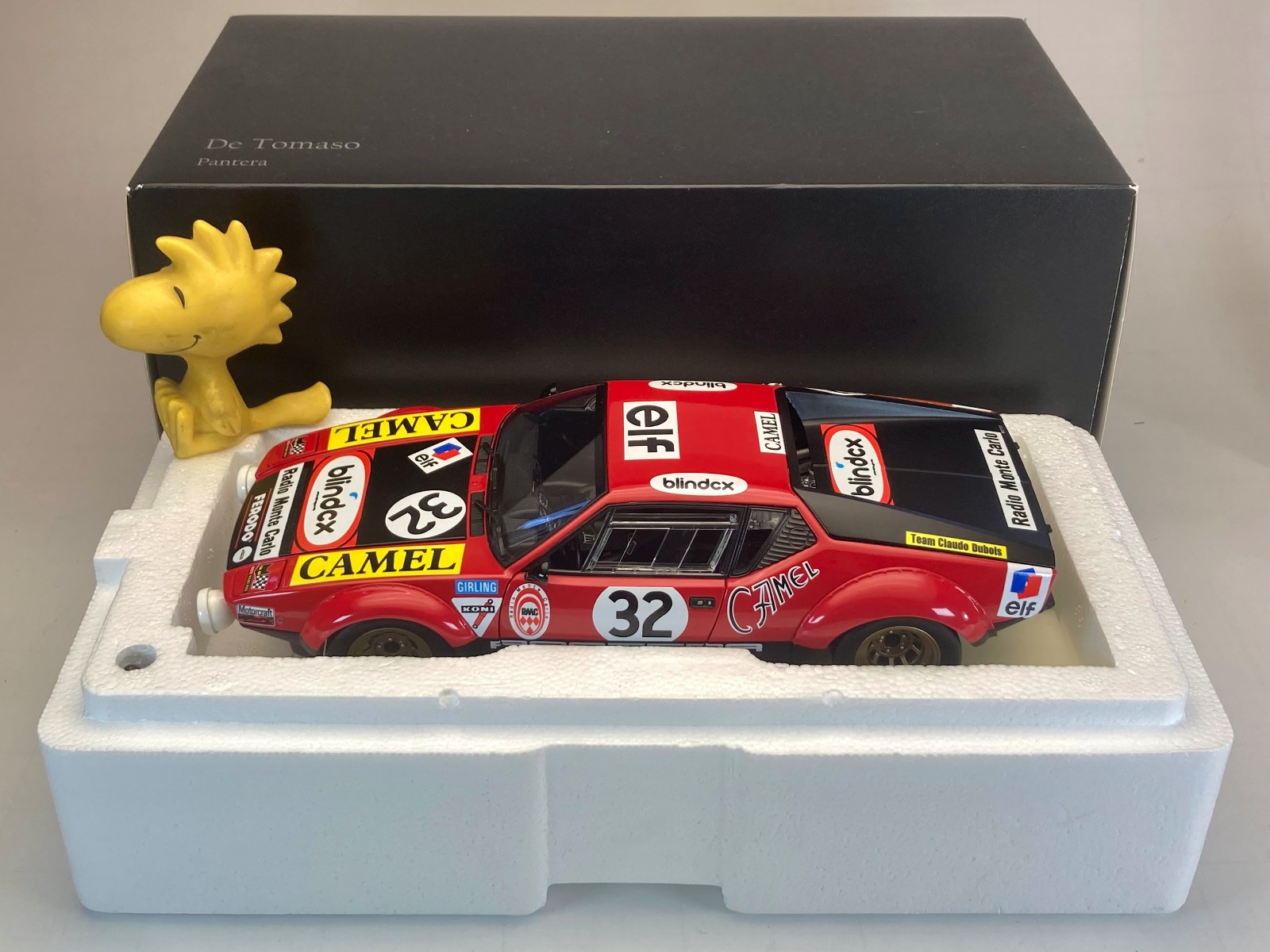 京商 - 京商 1/18 De Tomaso Pantera 1972 LM #32 1:18 Kyosho De Tomaso Pantera 1972 LM 5.8L V8 #32 24h Le