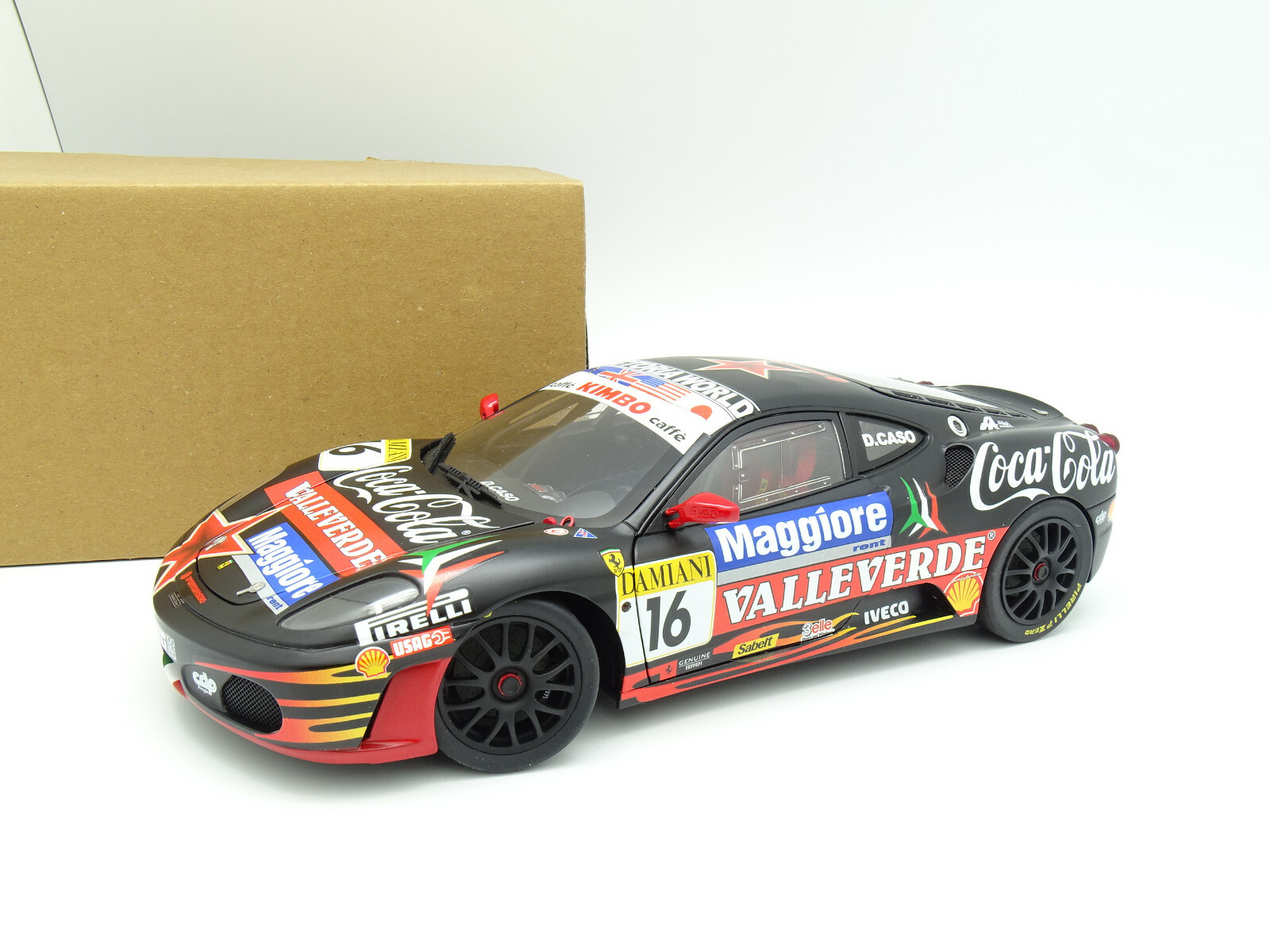 Hot Wheels Elite 1/18 - Ferrari F430 Spider Rouge | eBay