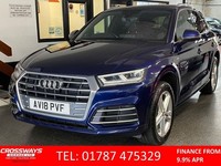 2018 Audi Q5 2.0 TFSI S line SUV 5dr Petrol S Tronic quattro Euro 6 (s/s) (252 p