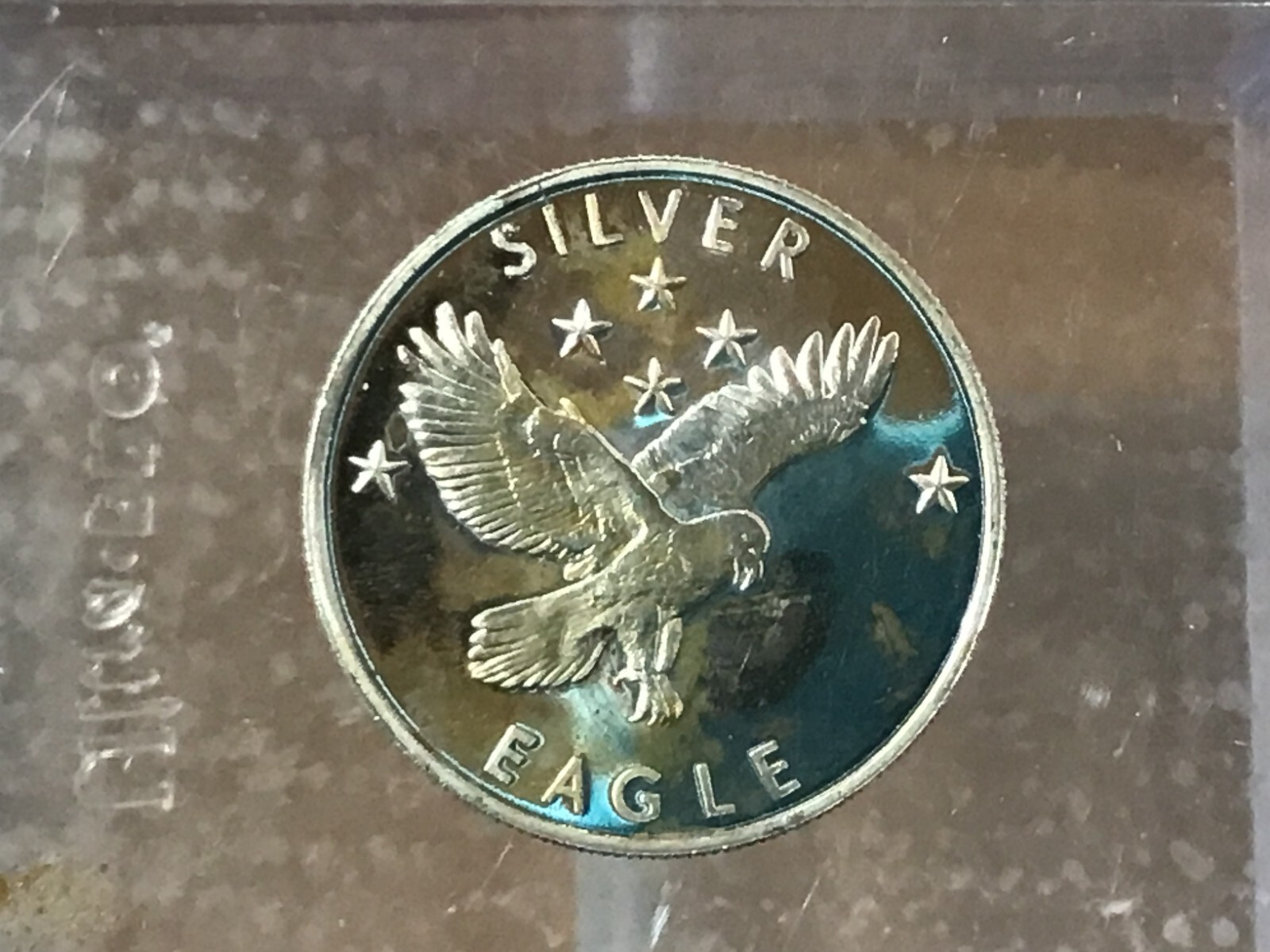 GG Mining Silver Eagle Fractional Silver Art Medal B0379 | eBay