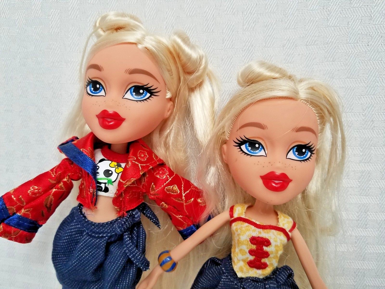 BRATZ CLOE STUDY ABROAD CHINA Dolls Lot of 2 EUC