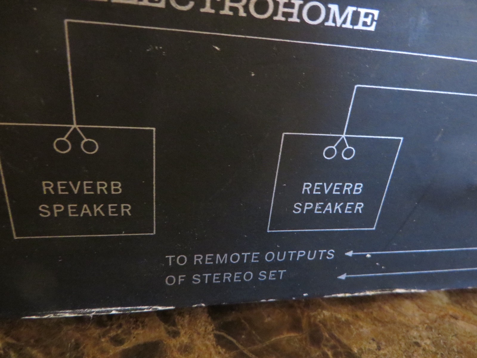 Electrohome  200003 Reverb Amp Working condition