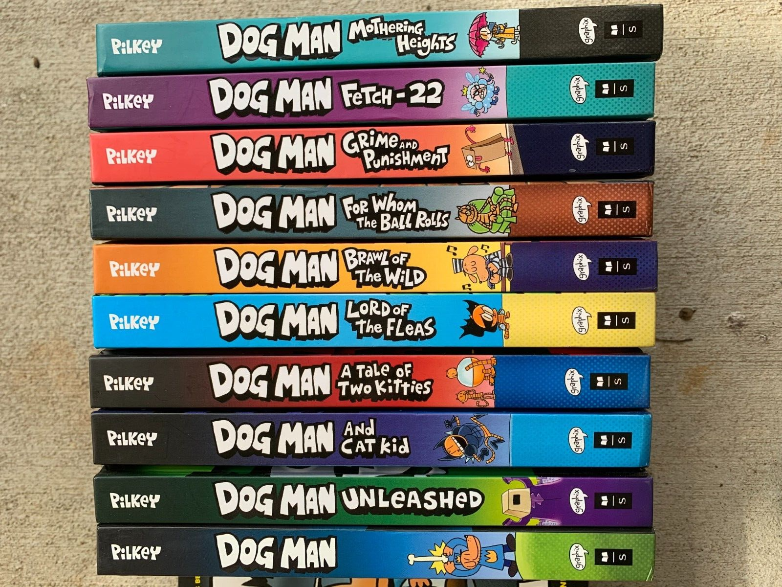 Dog Man u0026 Spy Dog 11冊セット DogMan Collection 11 Books Set: Scholastic Inc.: 8711419208704