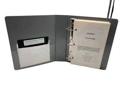 Micronics 386 Advanced Diagnostics QA Plus Vintage PC Hardware Test Software