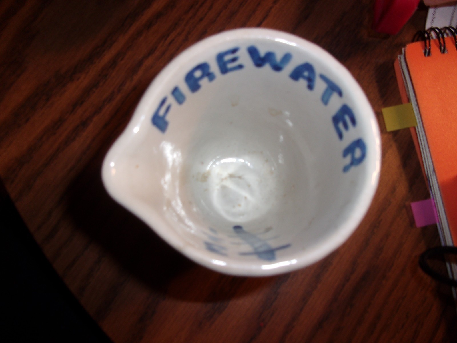 M.A. Hadley Firewater Pitcher Shot Glass