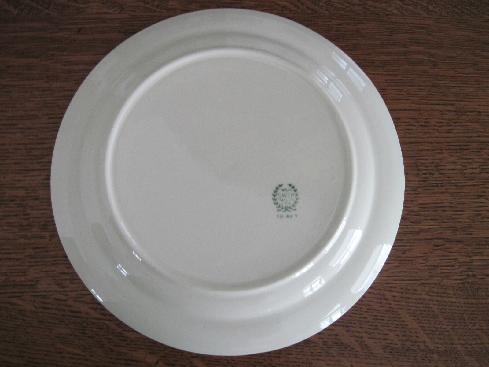 Two Vintage Taylor Smith and Taylor Hall Silhouette Tavern Pattern Plates