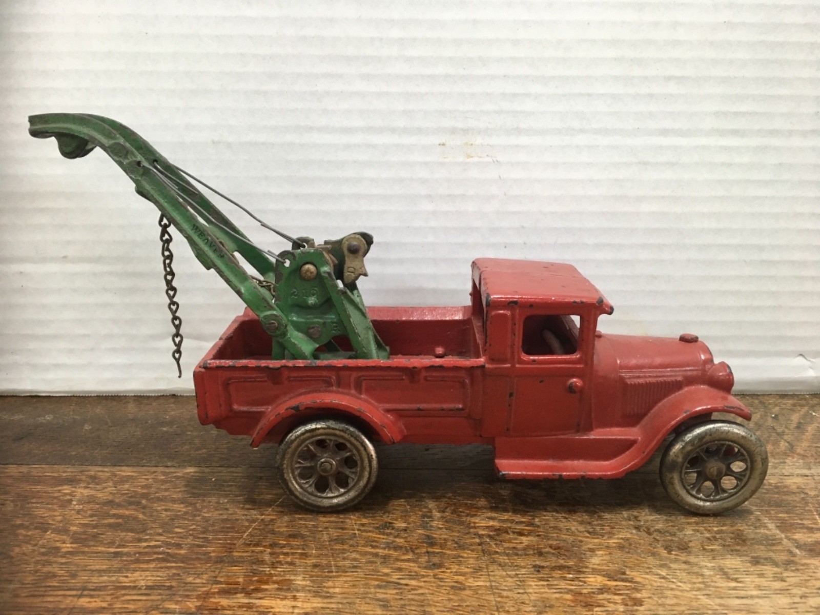 Arcade cast iron Weaver Wrecker very nice condition