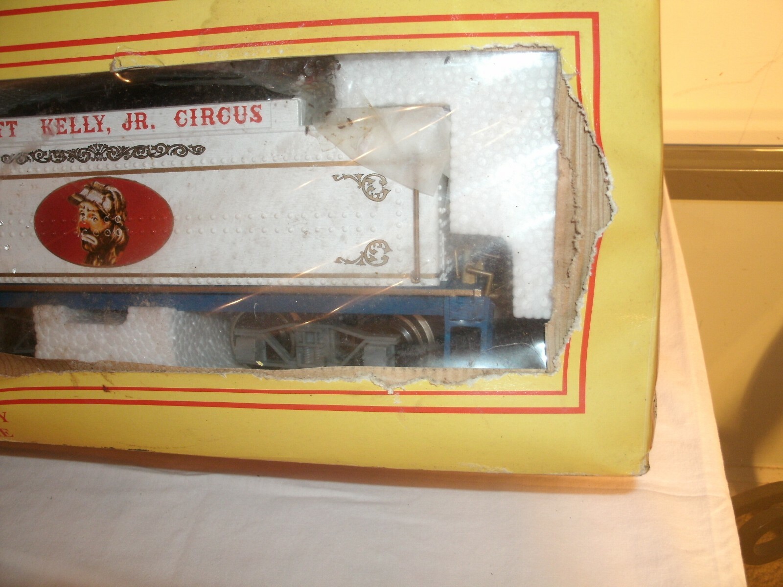 Vintage Bachmann Emmett Kelly Jr Ringmaster Circus G-Scale Train Set NIB