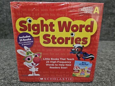 Scholastic SIGHT WORDS STORIES Guided Reading Level A