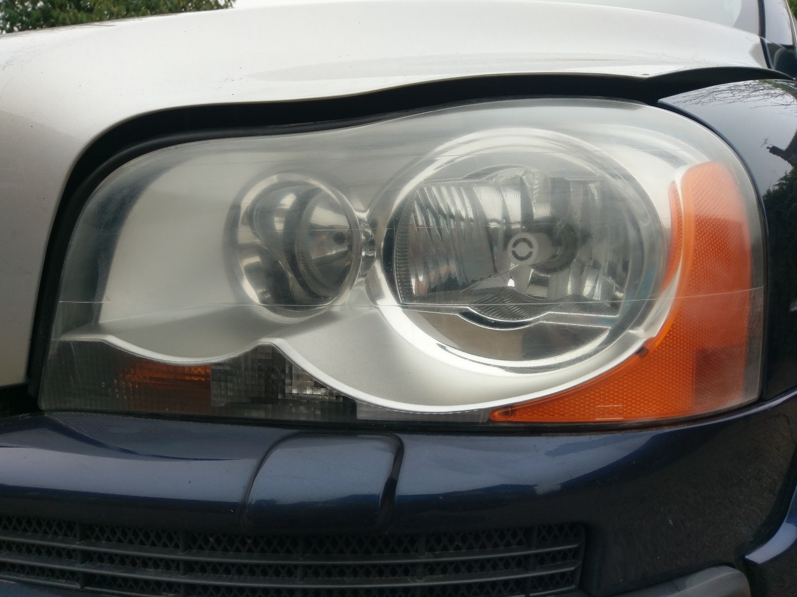 GENUINE VOLVO XC90 UK PASSENGER OFF SIDE XENON HEADLIGHT  30678188