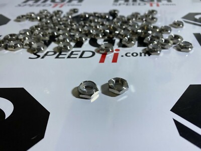 Sprint Car Midget Micro 5/16-24 Titanium Half Nut Sprint Car Qty:4 Lightweight