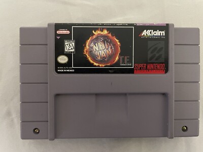 NBA Jam By Akklaim SNES Clean Working Condition 