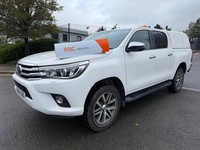2018 Toyota Hilux Invincible D/Cab Pick Up 2.4 D-4D Auto + TRUCKMAN TOP ULEZ COM