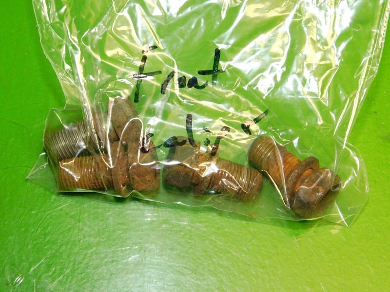 91-95 MR2 OEM front brake caliper mount bolts left right SET