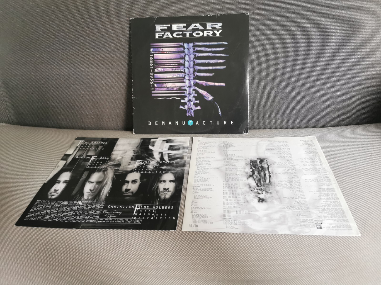 Fear Factory Demanufacture レコード FEAR FACTORY reissue Vinyl 2LP Demanufacture (2007
