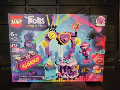 LEGO 41250 - Trolls World Tour: Techno Reef Dance Party - New and Free Shipping!