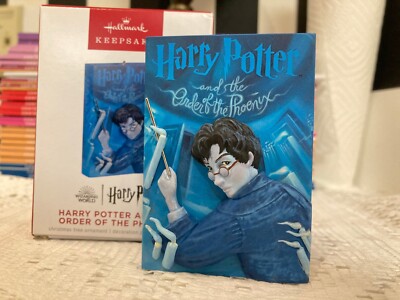 Hallmark 2022 Harry Potter And The Order of Phoenix Book Keepsake Ornament NIB