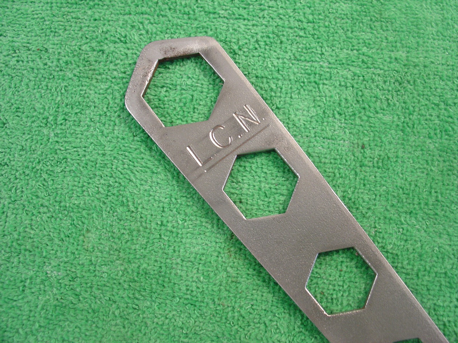 VINTAGE L.C.N. BICYCLE WRENCH MULTI TOOL SPANNER