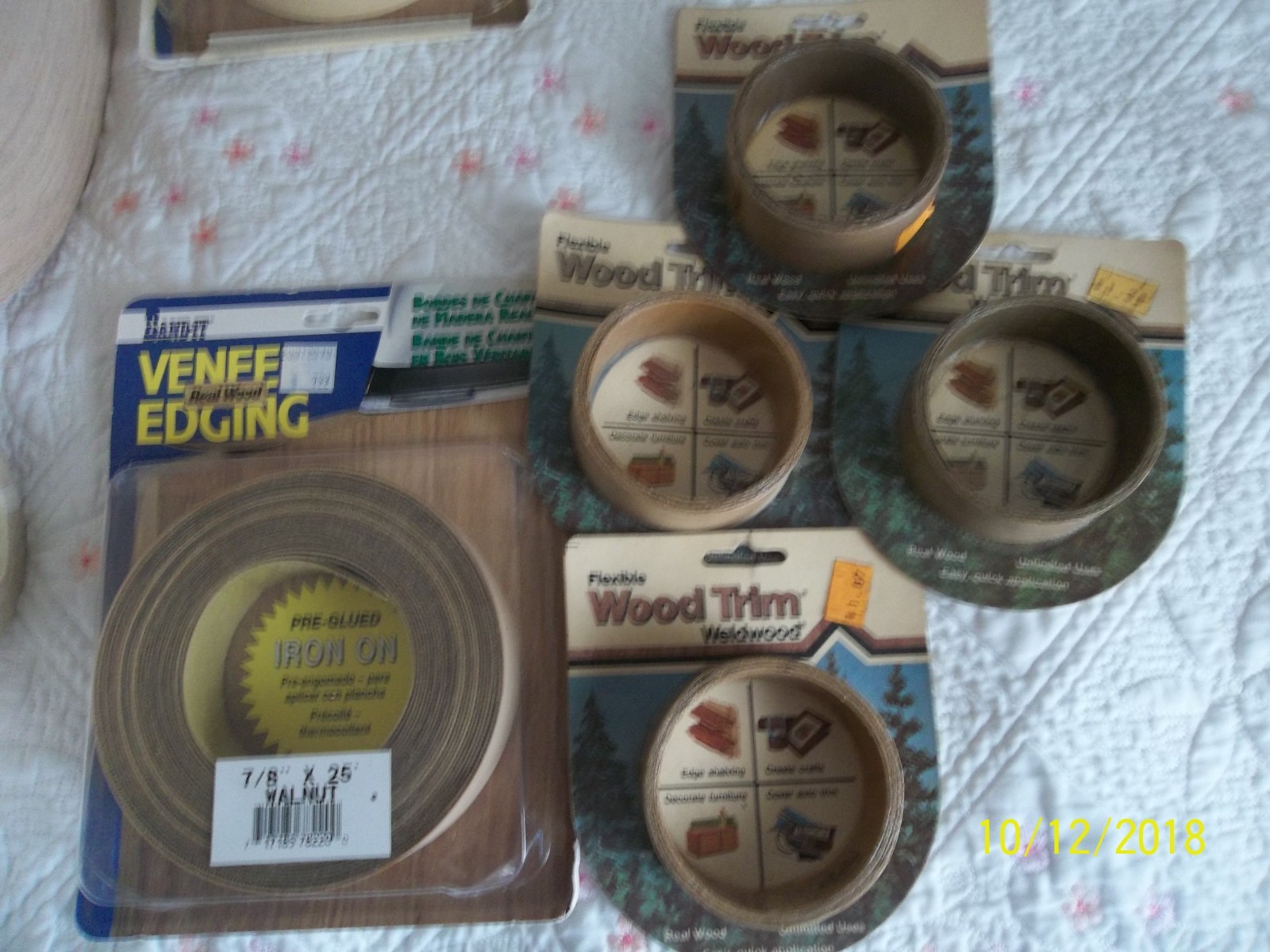 Big Lot of  Band-It  & Weldwood Real Wood Veneer Facing ~ See photos & Listing