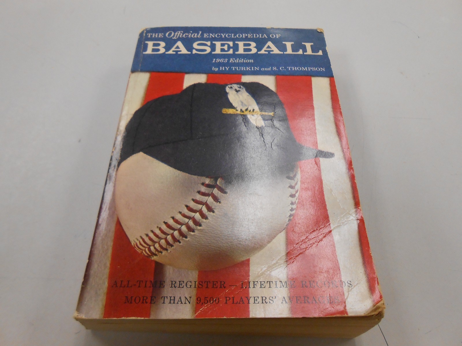 The Official Encyclopedia of Baseball 1963 Edition by Hy Turkin! (Barnes)! LOOK!