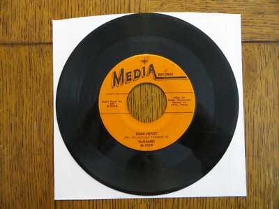 DeGangi   Dear Heart / The Cherry Orchard - Media M-1019 7'' Single F/Generic