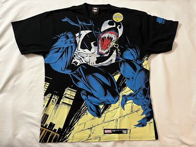 HUF x Marvel_Venom: Lethal Protector SS_XL T-Shirt_MEN_Black & Blue