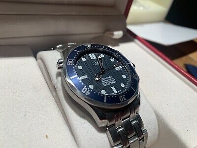 OMEGA 41mm Seamaster Professional 300m Diver Blue Dial Watch 2531.80 Box/Papers…
