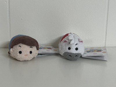 Disney Store Tangled Flynn Rider And Maximus Mini Tsum Tsum Plush Set Of 2