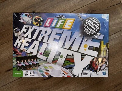 The Game of Life: Extreme Reality Edition Board Game Sealed - Hasbro Family Fun 