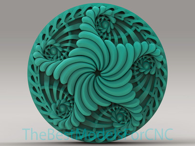 3D Model STL File for CNC Router Laser & 3D Printer Sea Star Decoration